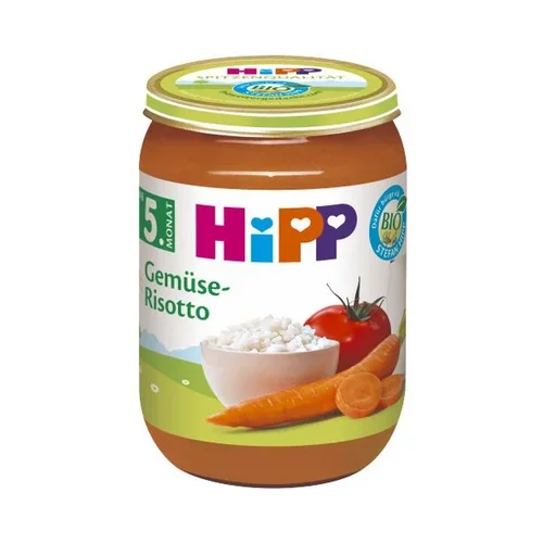 Hipp Bio otroška hrana - zelenjavna rižota