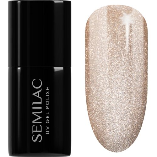 Semilac UV Hybrid Gloss GALA gel lak za nohte z uporabo UV/LED lučke odtenek 663 Blush Gloss 7 ml Cene