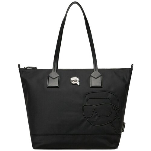 Karl Lagerfeld Torbe IKON NYLON NFT LG TOTE Črna Cene