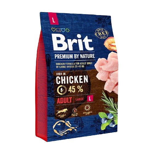 Brit Hrana za pse Premium by Nature Adult L, 3kg Slike