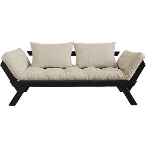 Karup Design Raztegljiv kavč Bebop Black/Linen Beige Cene