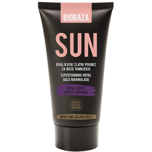 Biobaza Sun marmelada za hitro zagorelost z betakarotenom 30 ml Slike