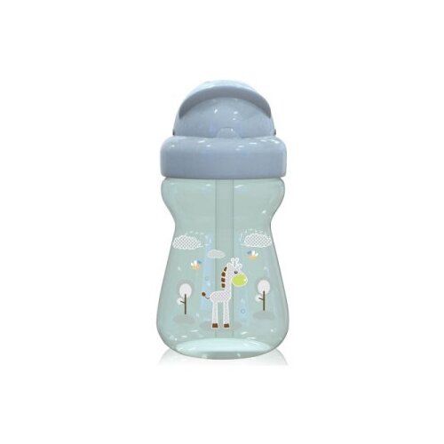 Mini sportska flasica sa slamcicom 6+ animals mint green ( 10200740004 ) Cene