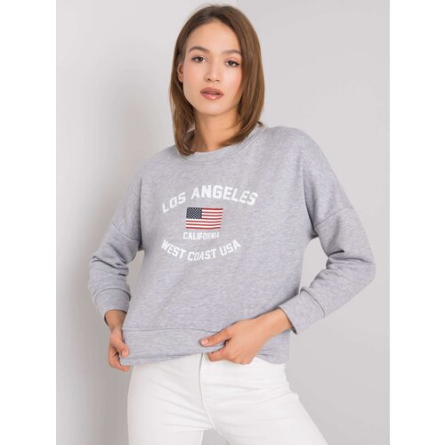 RUE PARIS Sweatshirt-RV-BL-6670.14-gray Cene