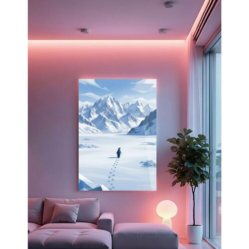WALLXPERT Huhu686 dekorativno stakleno slikarstvo 30 x 40 cm Cene