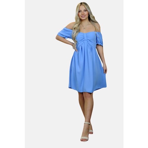 Merribel Woman's Dress Nidlania Sky Blue Slike