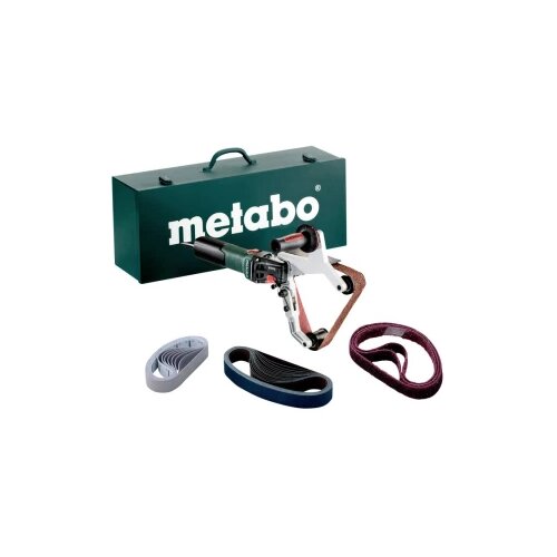 Metabo RBE 15-180 Set 602243500 tračni brusilnik za cevi 1550 W &Scaron;irina traku 40 mm Dolžina traku 760 mm, (21360216) Cene