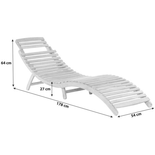 Gardenson Vrtni Ležalnik Ipanema, Masivno Slike
