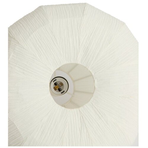 Light &amp;amp; Living Krem viseća svjetiljka s papirnim sjenilom &amp;oslash; 10 cm Sarella &amp;ndash; Slike