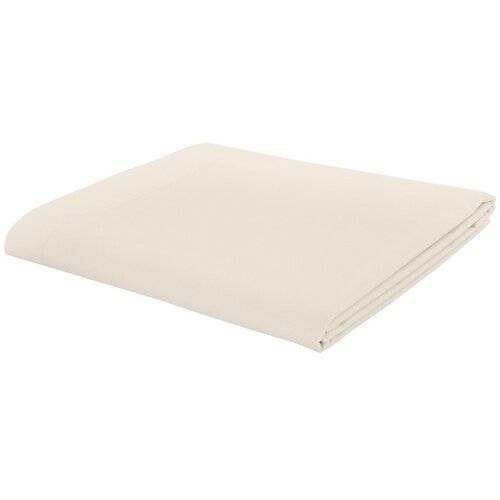 Catherine Lansfield Kremno bela rjuha iz perkala 230x260 cm Easy Iron Percale – Cene