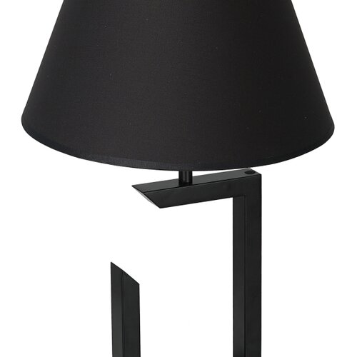  Stona lampa 1xE27/60W/230V 45 cm crna/zlatna Slike