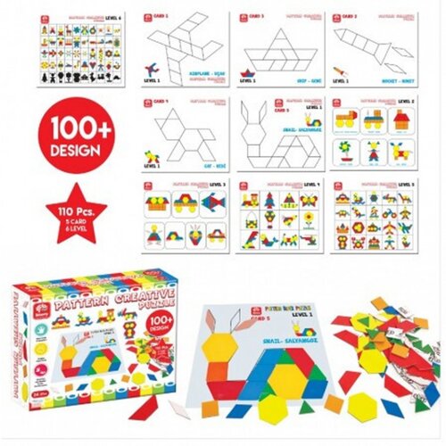 Akar Jagu toys Kreativna slagalica Oblici 392249 Cene