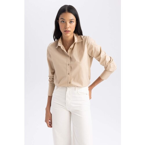 Defacto Oversize Fit Poplin Long Sleeve Shirt Slike