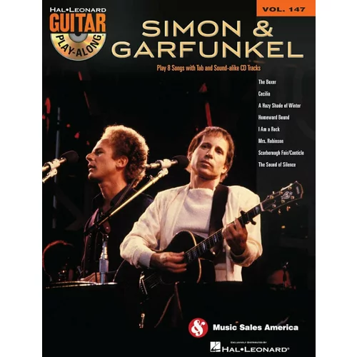 Simon & Garfunkel Guitar Notna glasba