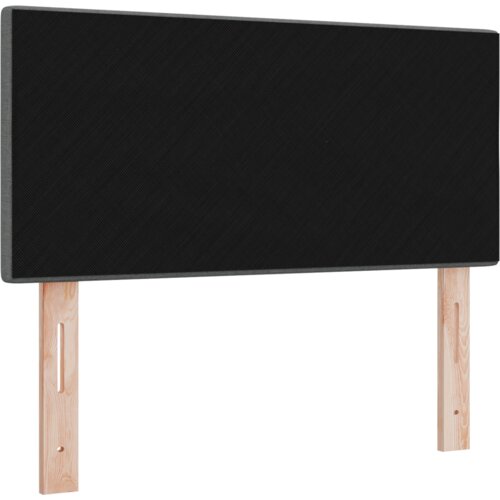 VidaXL led uzglavlje s botunima tamno sivo 80 cm tkanina Slike