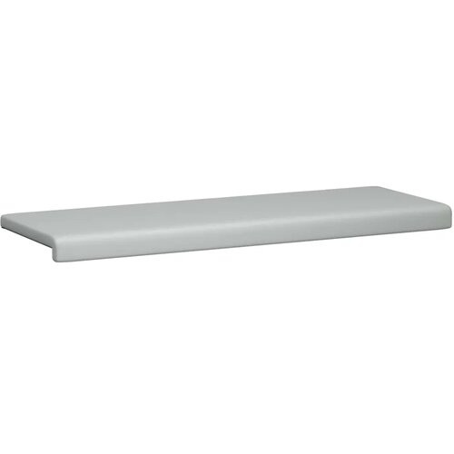  Jastučić za klupu Teksturirani bar&amp;scaron;un Svjetlosiva Dubina 35 cm - Svjetlosiva 110 x 38 x 6 5 cm Slike