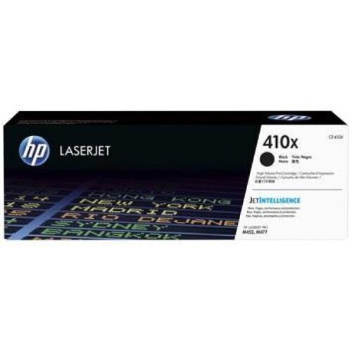 HP 410X original toner cartridge CF410X black hy Slike