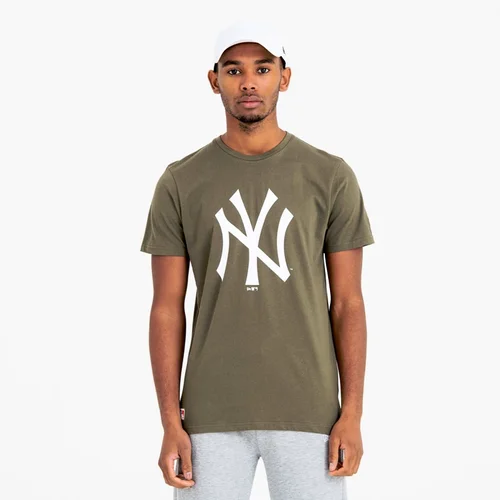 New Era Pánské tričko MLB New York Yankees Olive, XL