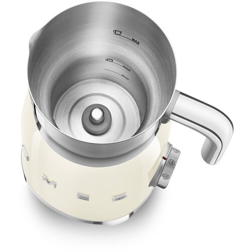 Smeg 50-ih let Retro bež metlica za stepanje mleka, 1,5 l Slike