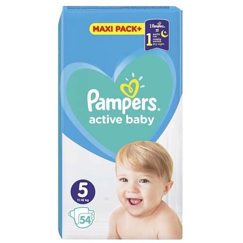 Pampers pelene Active baby JPM 5 junior, 54/1 4359 Slike