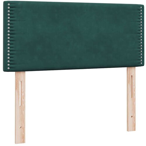Box Spring krevet s madracem tamnozeleni 80x220 cm bar&amp;scaron;un Slike