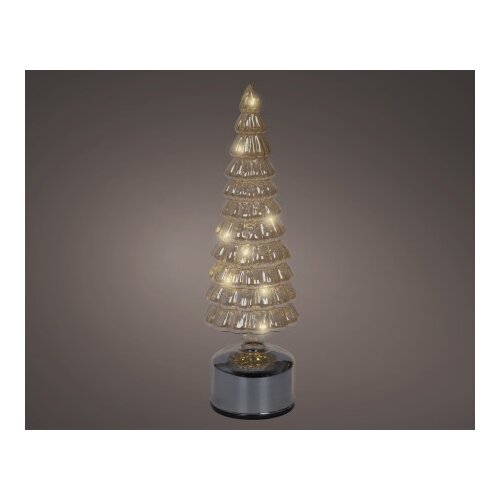  Novogodišnja dekoracija - led rotating tree 35cm 489835 - amber - kmg ( 044488 ) Cene