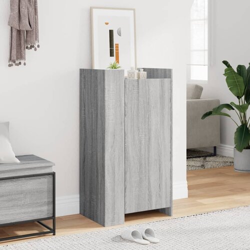 vidaXL Omarica za čevlje siva sonoma 52x37,5x100 cm inženirski les Cene