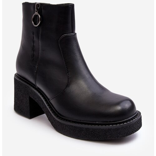 Kesi Women's black Romella zipper boots Cene
