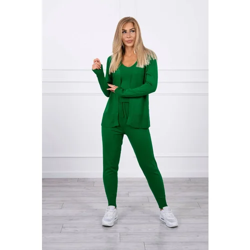 Kesi 3-piece set of sweaters green