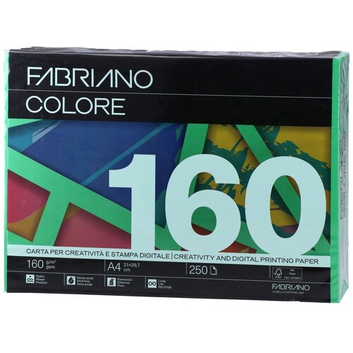 Fabriano Colore, fotokopir papir u boji, A4, 160gr., 250 list. - odaberite boju Cene