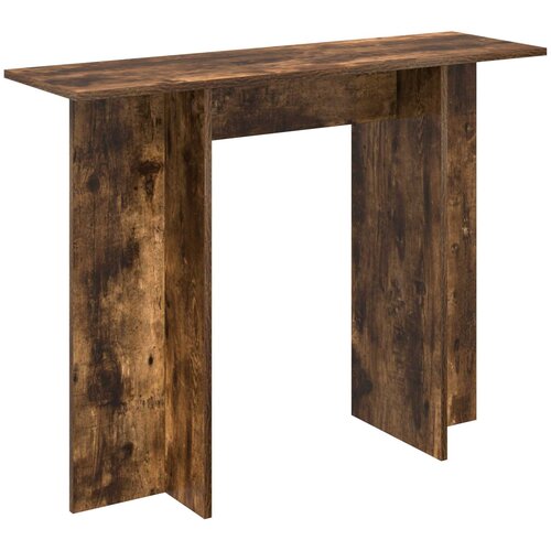 Konzolni stol Dimljeni Hrast 100 x 30 x 75 cm Konstruirano drvo Cijene