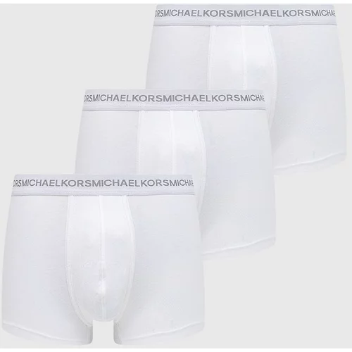 Michael Kors Bokserice MICHAEL (3-pack) za muškarce, boja: bijela