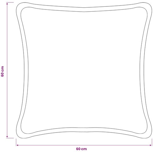  Presvlaka za jastuk 2 pcs HOUTEN Tamnozelena 60 x 60 cm Boucl&amp;eacute; Slike