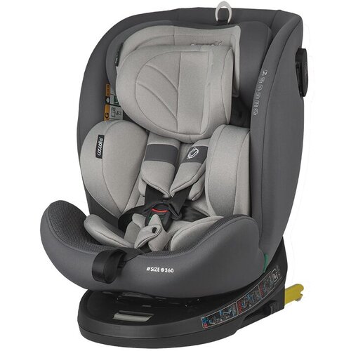 Coccolle Nova Auto sedi&amp;scaron;te iSize 40 - 150 cm, Sivo Slike