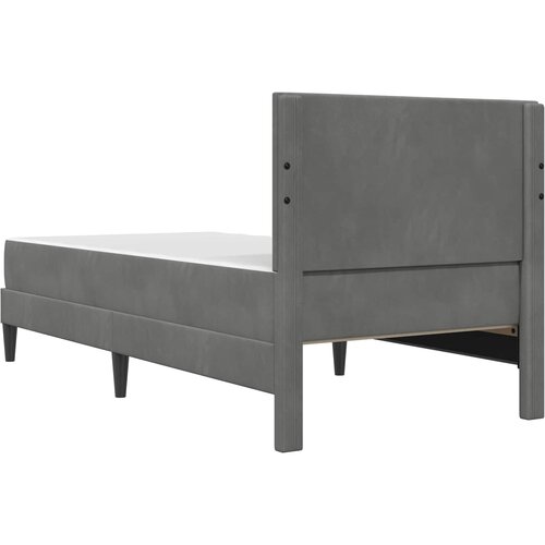  Okvir kreveta s madracem Tamno siva 90 x 190 cm Bar&amp;scaron;un Slike
