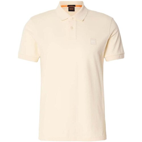 Boss Slim Fit Passenger Polo Shirt Open Yellow žuta Slike