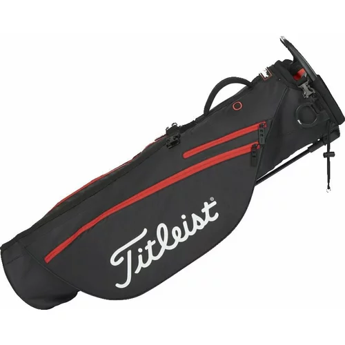 Titleist Premium Carry Bag Black/Black/Red Golf torba