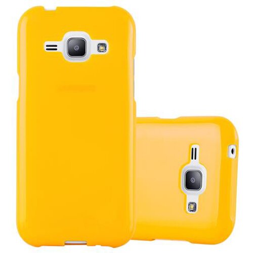 Cadorabo Ohi&amp;scaron;je, združljiv s Samsungom v Jelly Yellow - Za&amp;scaron;čitni pokrov, narejen iz fleksibilnega silikona TPU, (20586619) Slike