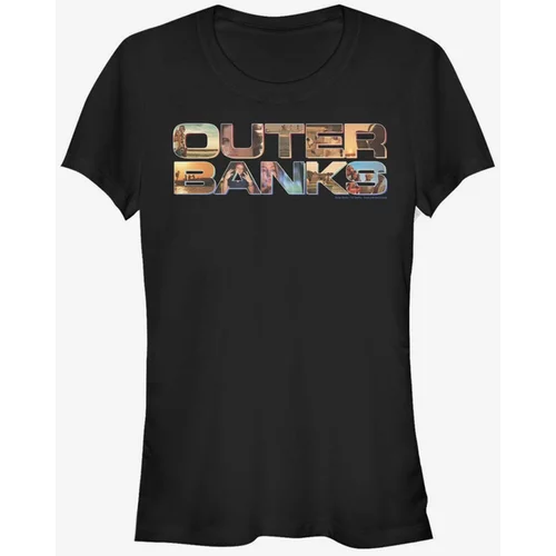 ZOOT.Fan Netflix Logo Outer Banks Majica Črna