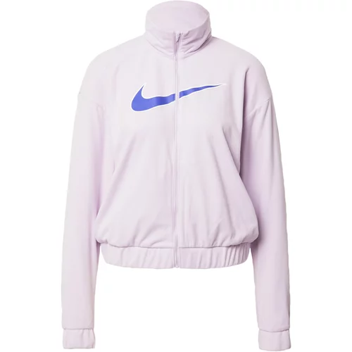 Nike Športna jakna 'SWOOSH' safir / roza / bela