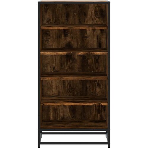  Stalak za cipele boja hrasta 48x38x97,5 cm konstruirano drvo Smeđa Slike
