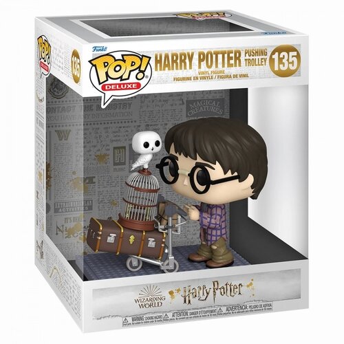Funko Pop Deluxe Harry Potter Anniversary Harry Pushing Trolley Slike