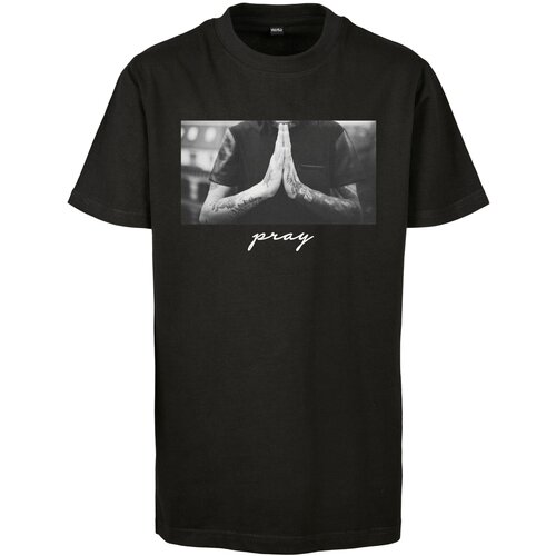 Mister Tee Children's T-shirt Pray Tee black Cene