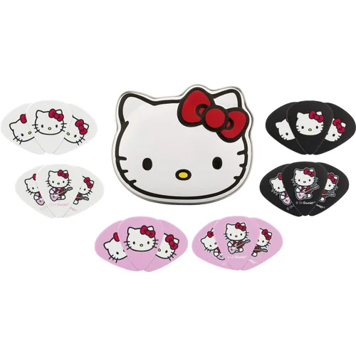 Fender Hello Kitty Pick Tin 18 Pack Trzalica