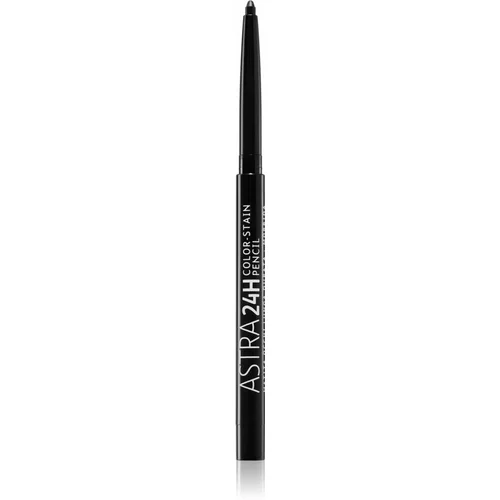 Astra Make-up 24h Color-Stain dolgoobstojni svinčnik za oči odtenek Black 1,2 g