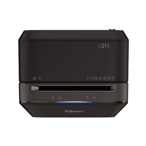 Fellowes Powershred LX211 drobilnik papirja, mikrokonfeti, 14 listov, črn Slike