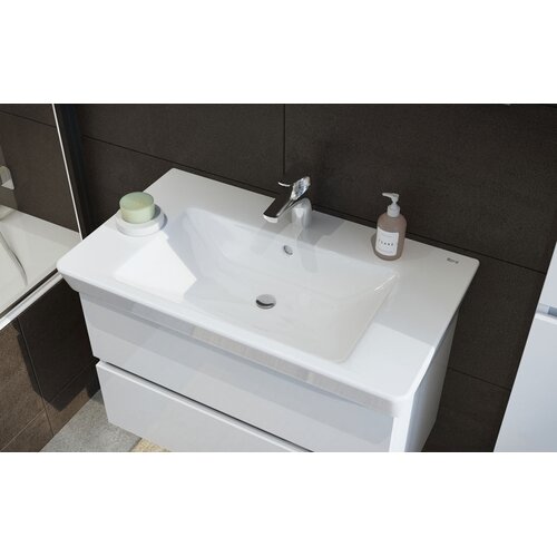 Tboss Kopalniški sestav Basic 80 - Spodnja omarica z umivalnikom 80x54x45 cm Cene