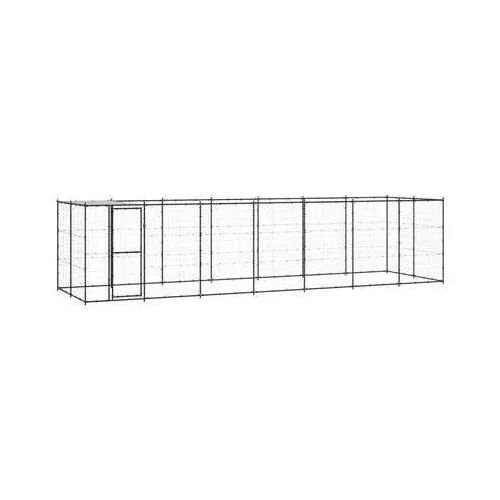  vanjski kavez za pse s krovom čelični 16 94 m²