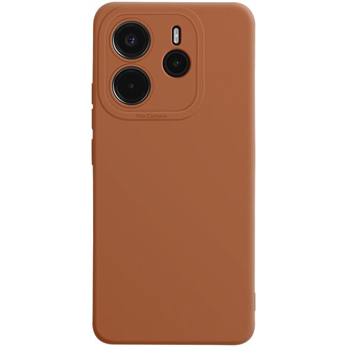 AVIZAR Ohišje za Xiaomi Redmi Note 14 4G Silicone Smooth Camera Block Protected, Rjava, (5000013698) Cene