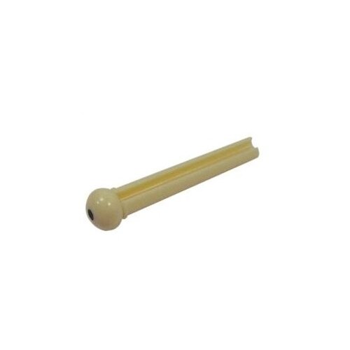 Alice A 021 IVY/2PVC Ivory plastic tone pin with black dot (2mm/pvc) Slike